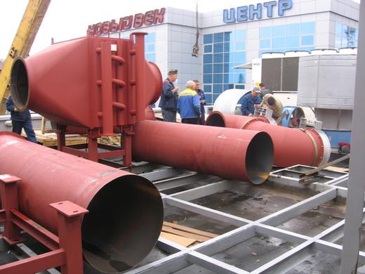 Exchangers for heating service water