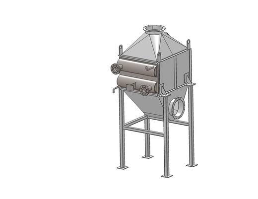 Výměník VAKAVLAS pro ohřev otopné vody - náhled 3D modelu